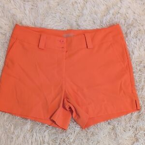 Nike Golf Tour Performance Orange Women's Shorts - 8
